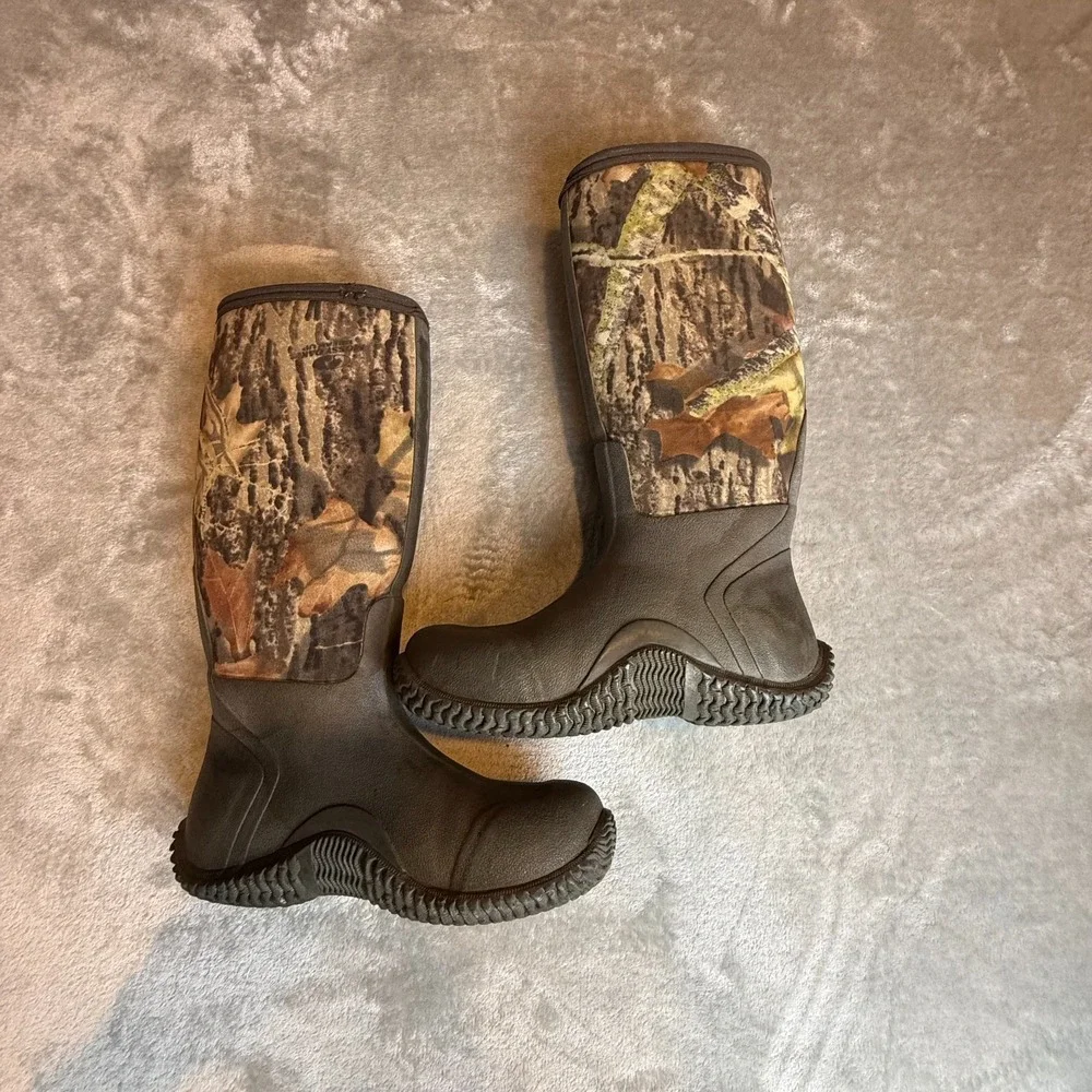 Muck Boot Company Fieldmaster Realtree Camo Waterproof Insulated Boots Men's 5 /